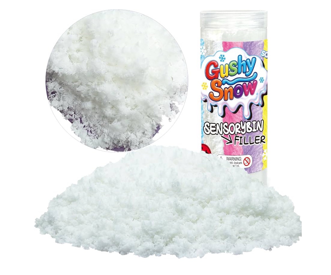 Gushy Snow Sensory Play Kit