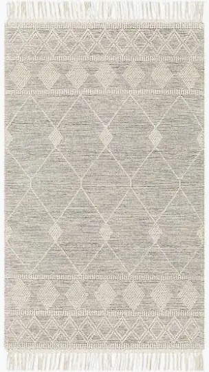 Surya Hemingway Collection HMG-2301 Area Rug, 8' x 10', 60% Wool/40% Polyester
