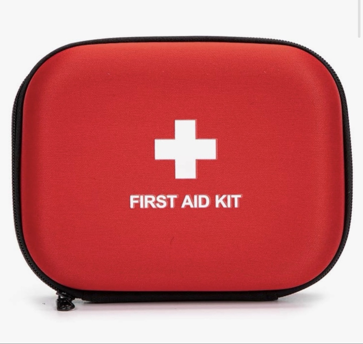 First Aid Kit - Red Hard Shell Carrying Case