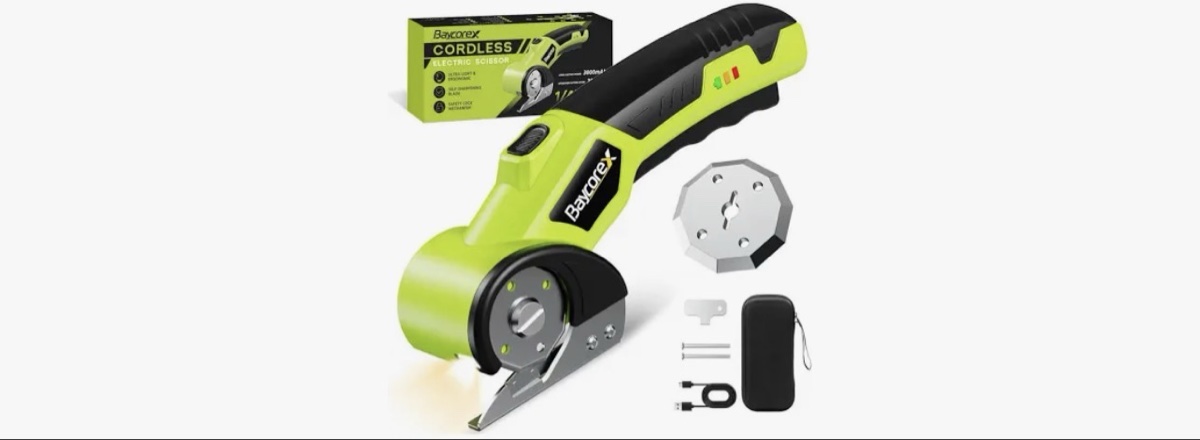 Baycorex Cordless Electric Scissor 3000mAh