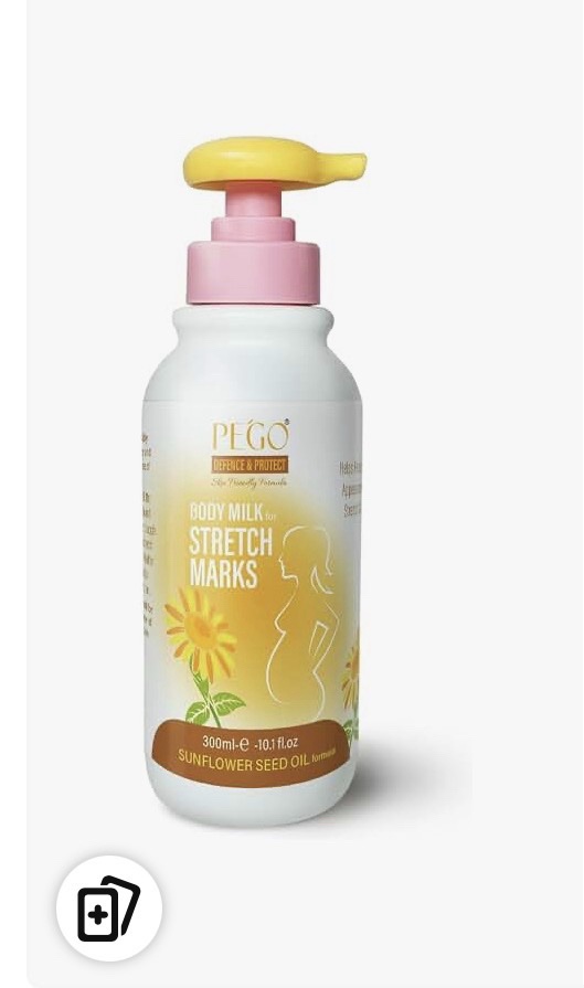 PEGO Defence & Protect Body Milk for Stretch Marks, 300ml