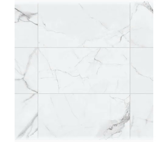 Satori Anatolia Statuario Novello Motion Glossy Rectified Ceramic Wall Tile