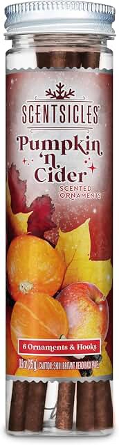 Scentsicles Pumpkin 'n' Cider Scented Ornaments (6 Count)