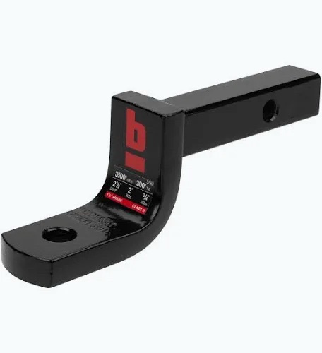 Ball Mount 1 1/4" Shank 2 1/2" Drop 2" Rise Class II
