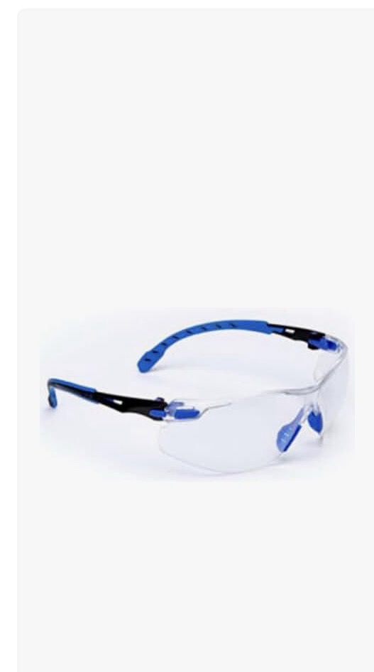 3M Safety Eyewear Anti-Fog Clear Lens Glasses