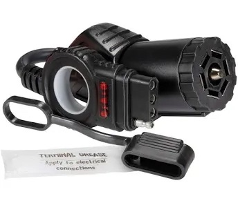 Hopkins Towing Solutions Endurance Professional Grade 7 Blade to 4 Flat Adapter