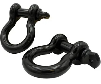 bROK HD Recovery Shackles 3/4" / 7/8" 2-Pack
