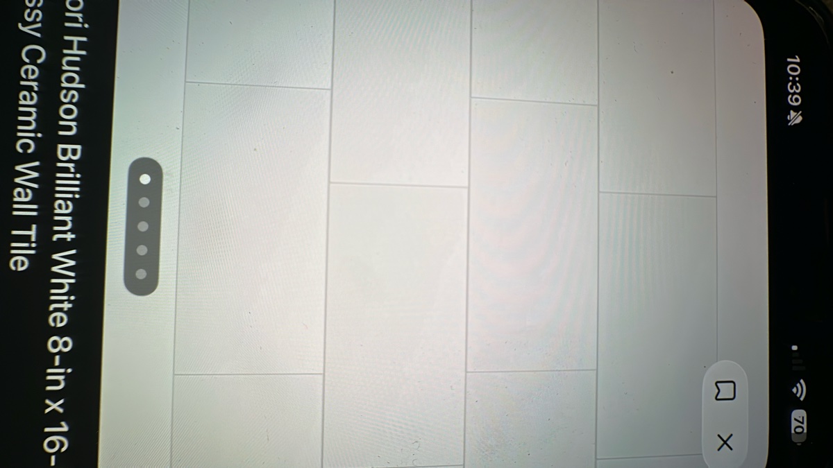 Satori Anatolia Hudson Brilliant White Glossy Ceramic Wall Tile, 8-in x 16-in