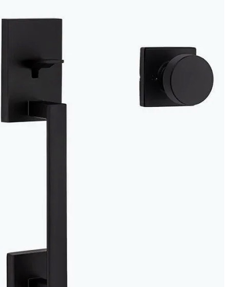 Honeywell Front Entry Door Handle with Interior Knob