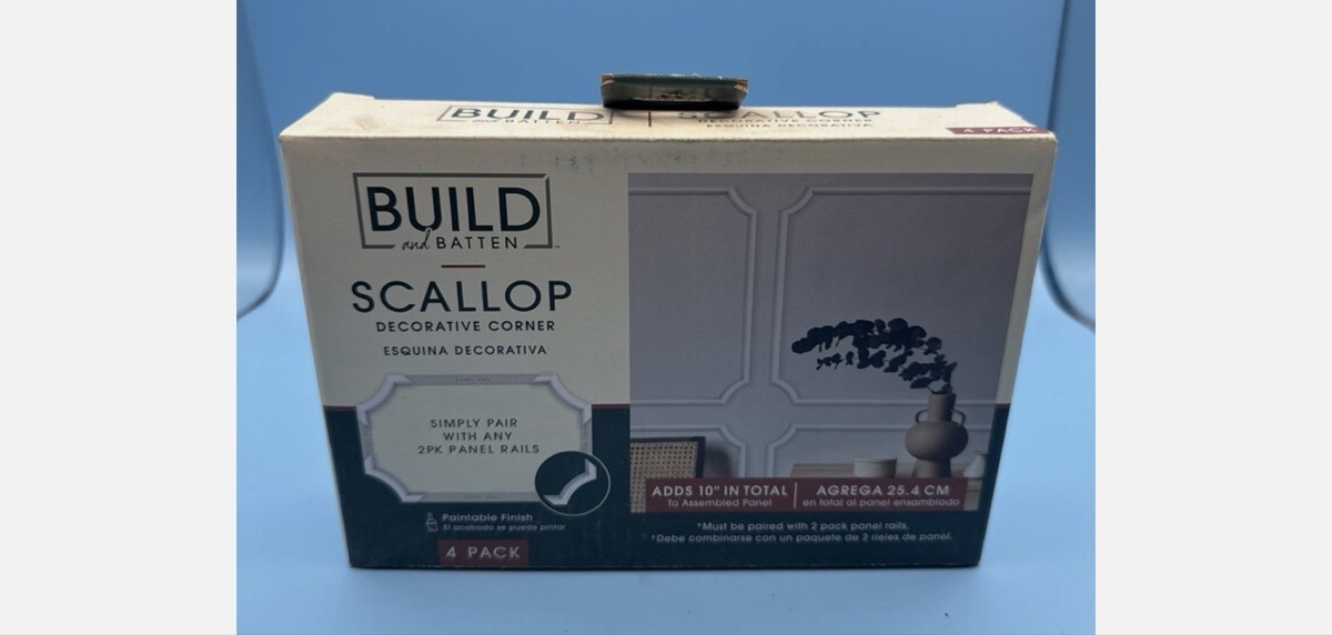 Build and Batten4-Pack Scalloped Corners - Item #791096 (Qty: 18)
