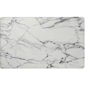 Style Selections 20-in x 36-in Anti-Fatigue Mat - Marble Design
