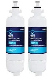Project Source Refrigerator Water Filter 2-Pack (Fits LG LT700P)