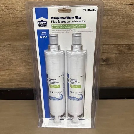 Project Source W-2-2 Refrigerator Water Filter - 2 Pack