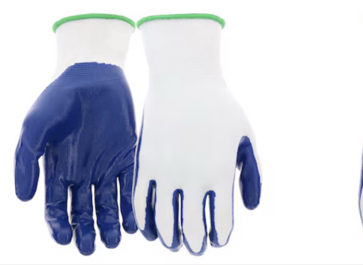 Project Source Coated Grip Gloves (5 Pairs, Large)