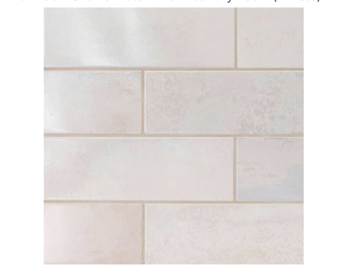 Satori Anatolia Avenue Pearl White Glossy Ceramic Wall Tile