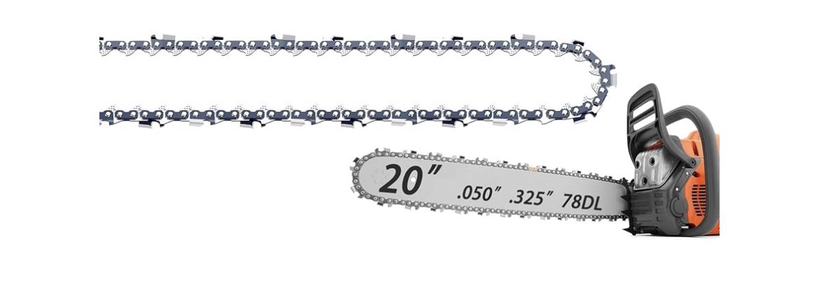 Craftsman 20-inch Gas Saw Chain (.325 Pitch, .050 Gauge, 78 Drive Links)