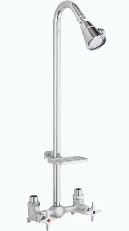 Homewerks Chrome Indoor/Outdoor Utility Shower Kit