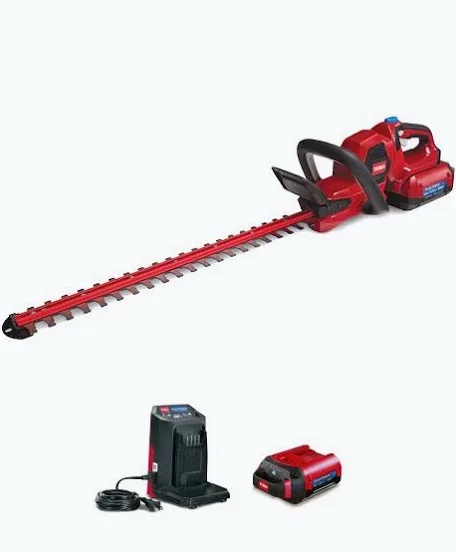 Toro 60V Max Cordless 24-inch Hedge Trimmer Kit with 2.5Ah Battery and Charger