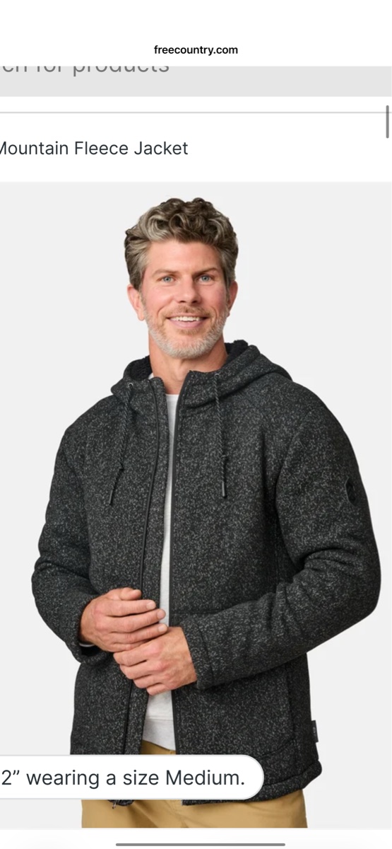 Free Country Men's Fleece Jacket