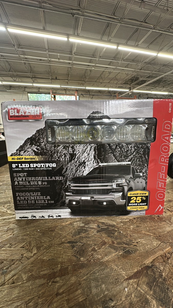 Blazer International 8-Inch LED Spot/Fog Light
