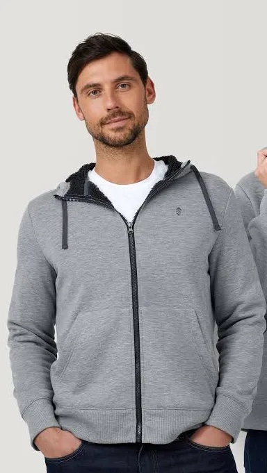 Free Country Men's Sherpa Lined Full-Zip Hoodie