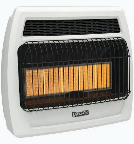 Master Forge 30,000-BTU Dual Fuel Vent-Free Infrared Wall Heater