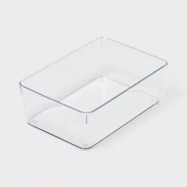 STORi Acrylic Drawer Organizers, 9" x 6" x 2"