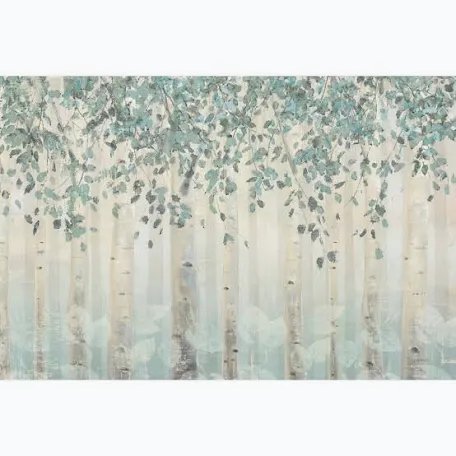 James Wiens "Dream Forest | Silver Leaves" Art Print