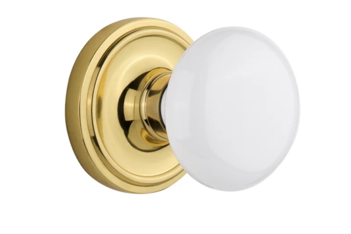 Nostalgic Warehouse Classic Rosette with Crystal Door Knob