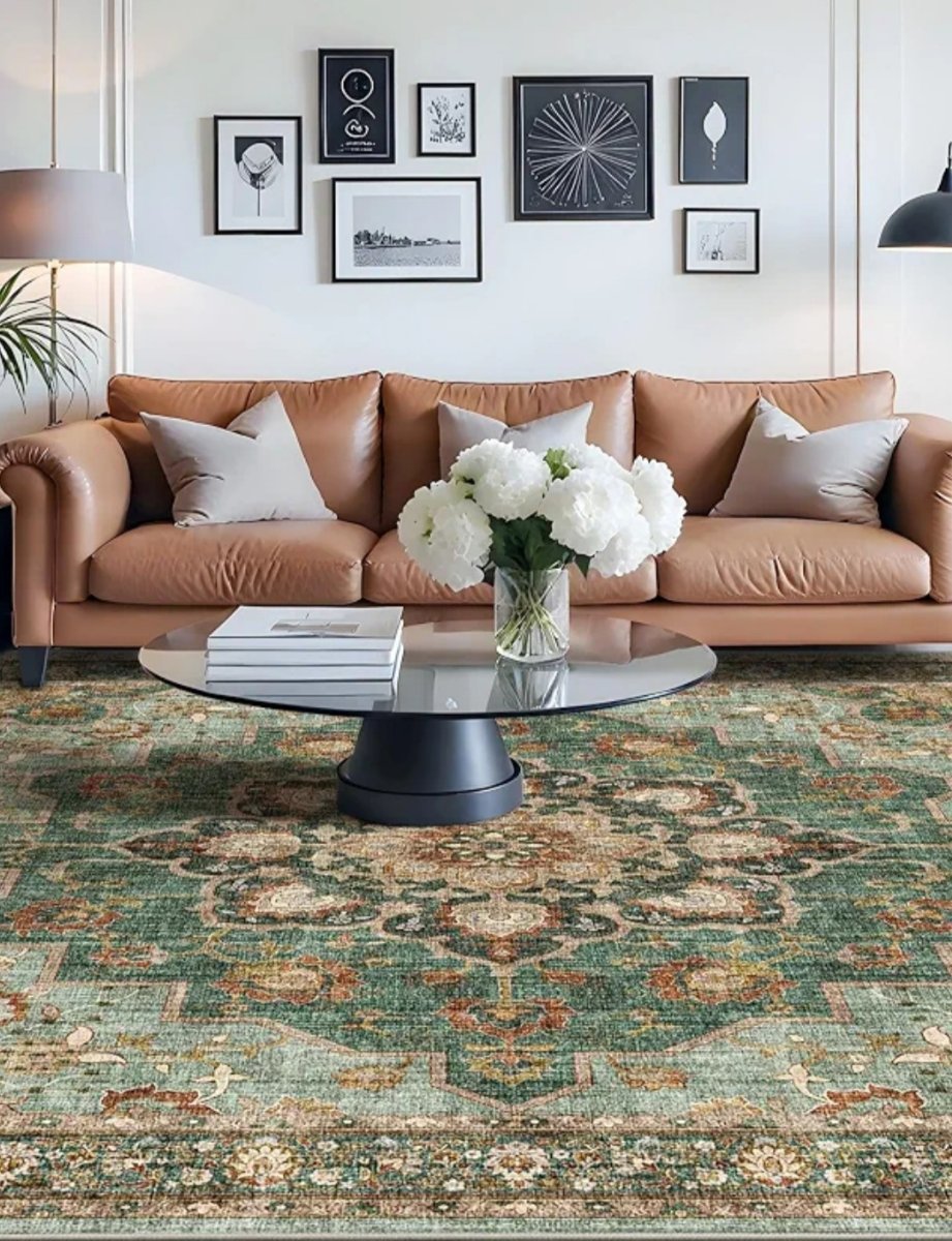 Washable Oriental Area Rug