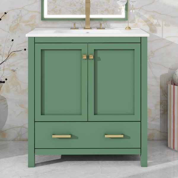 Elegant MDF Frame Bathroom Vanity
