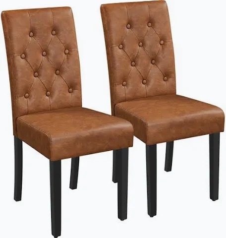 Clintock Tufted Upholstered Dining Chair (Set of 2)