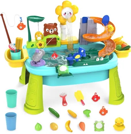 Kids Vegetable Washing Basin Play Set