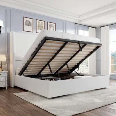 Brooklinn Upholstered Platform Storage Bed