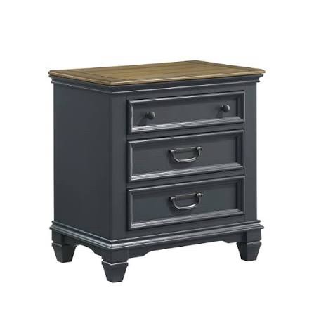 Roundhill Furniture Night Stand B3221