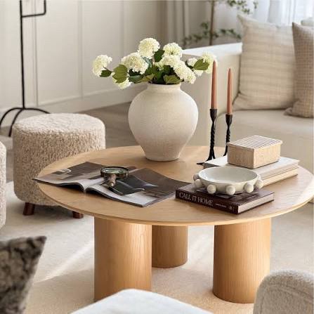 BAGUETTE 40INCH ROUND COFFEE TABLE LEG