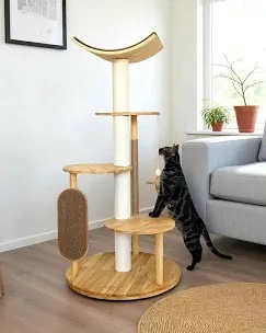 (Stock photo may not be exact match) Cat scratch tree