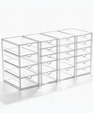 Maxset Storage Box Set - 27pcs Modular Organizer