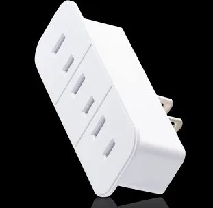 Project Source 3-Outlet Adapter, 2-Prong to 2-Prong