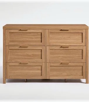 Allenside 47.24" W 6-Drawer Dresser