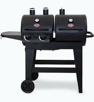 Char-Griller Dual 2-Burner Propane Gas and Charcoal Grill