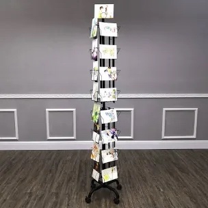 32 Adjustable Pockets Display Rack