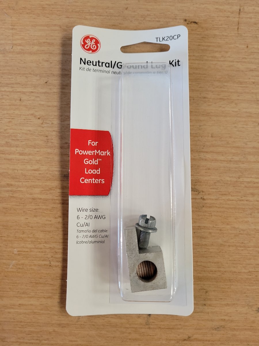 GE TLK20CP Neutral/Ground Lug Kit for PowerMark Gold Load Centers