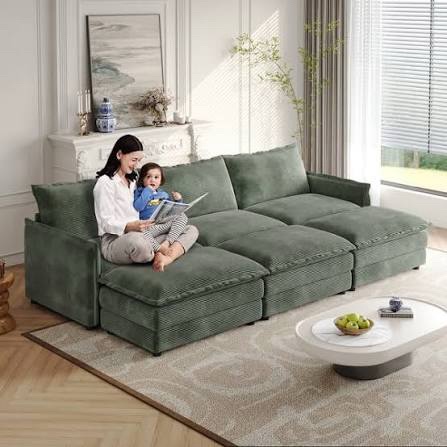 Incomplete Sofa Seat or Ottoman