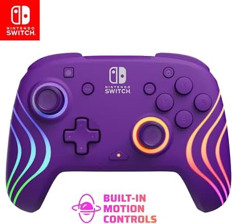 PDP Afterglow Wave Wireless Controller for Nintendo Switch