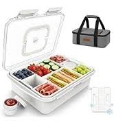 RicheMake Snackle On-The-Go Snack Box Container