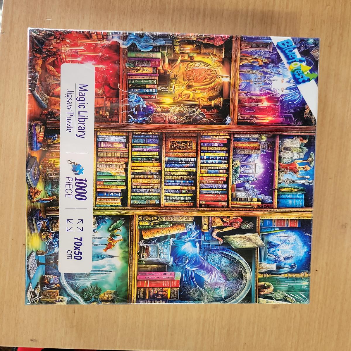 Blueforest Magic Library 1000 Piece Jigsaw Puzzle
