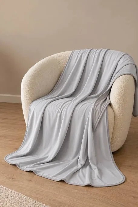 RIVSOUT Cooling Blanket, 4 Season Used, Light Grey