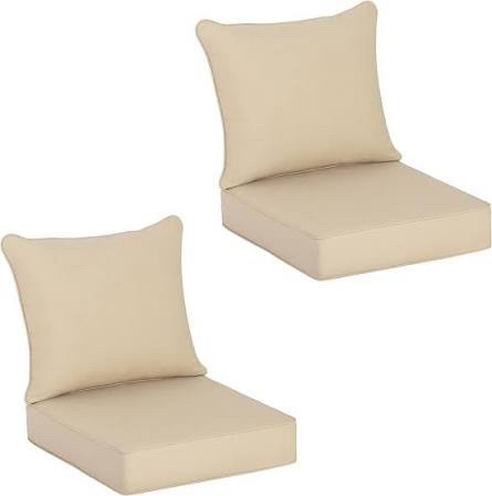 Prt 2 of 2 2 Seat Cushions, 2 Back Pillows, 2 Armrest Pillowsa