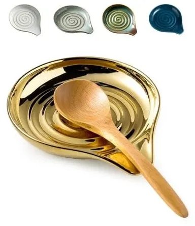 Multi-function Superior Ceramic Spoon Rest, Yellow